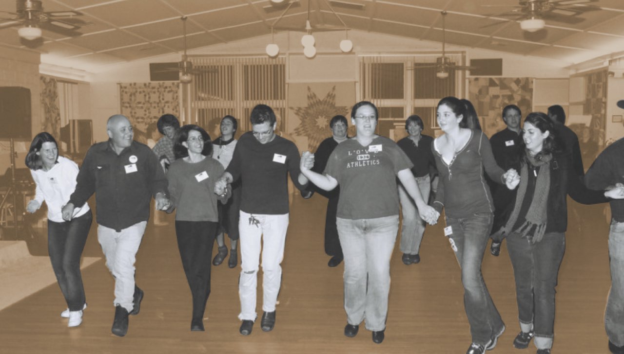 Members danced at the 2006 annual meeting at Hindman Settlement School.